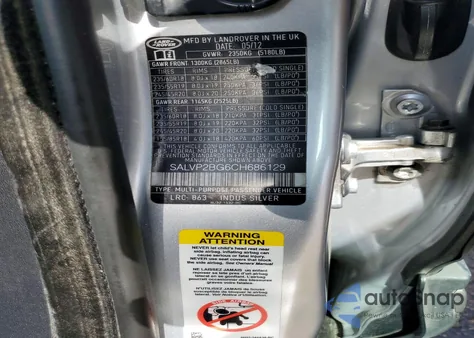 2012 Land Rover Range Rover Evoque Pure Plus from USA, damaged, VIN SALVP2BG6CH686129